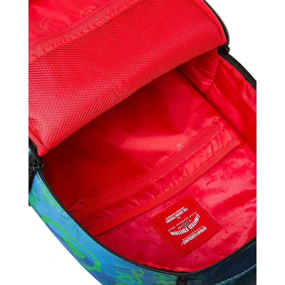 Sprayground DC Joker NO Rules Backpack Unisex OS Blue Shoulder Strap Bag SPR299